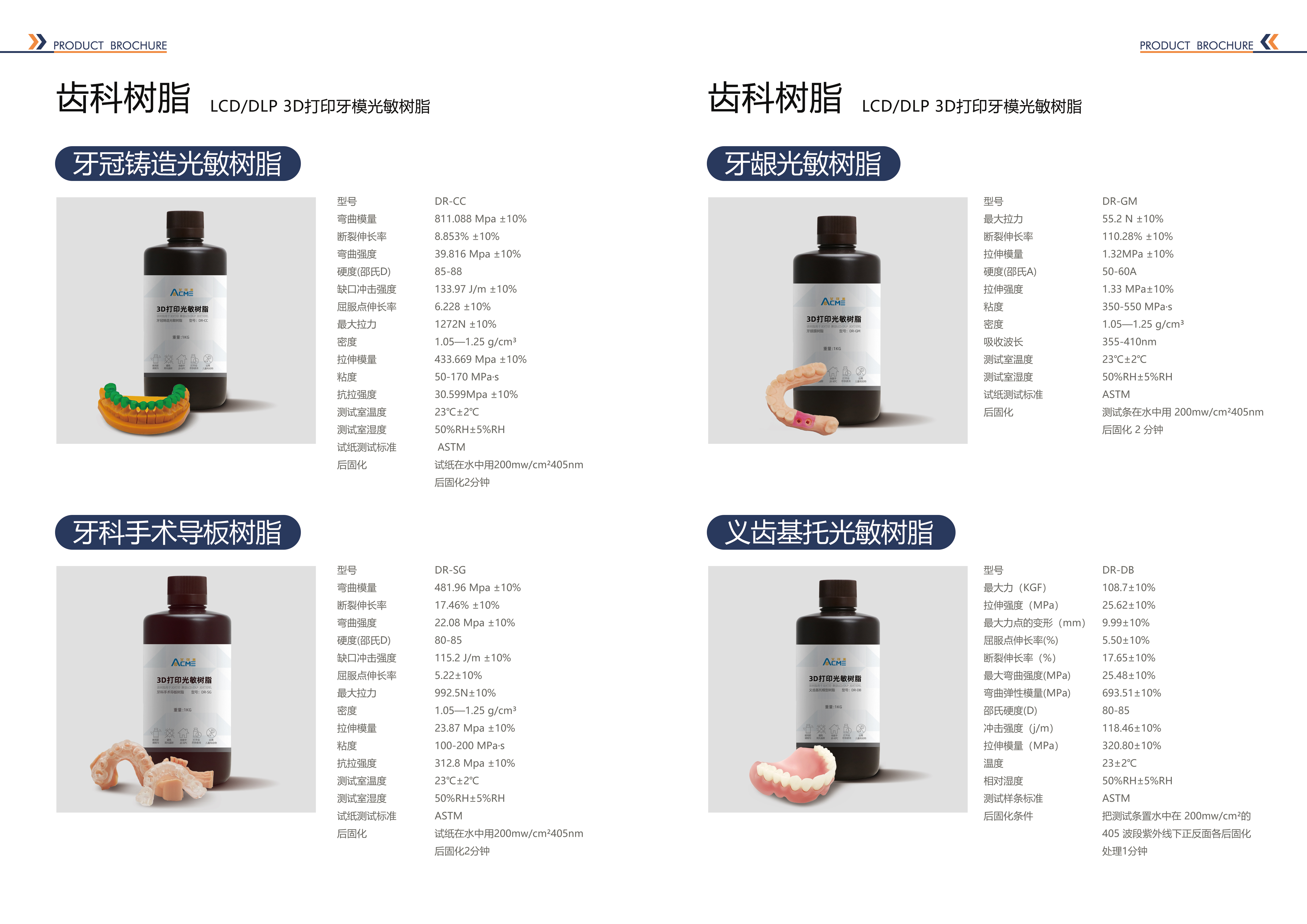 哈工三維產品手冊-齒科樹脂